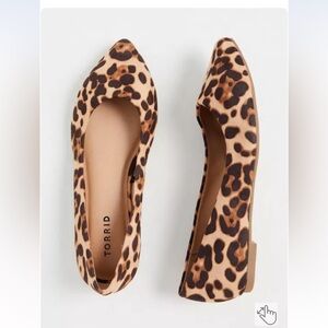 Torrid Pointed Toe Flat (WW) Size 6 Wide NWOT